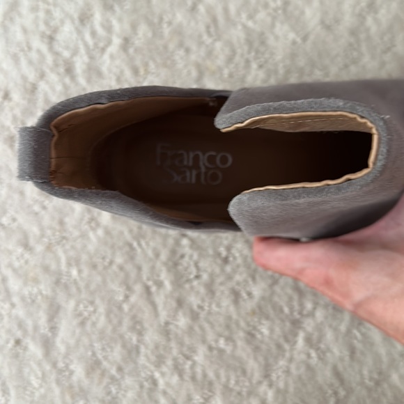 Suede Franco Sarto Ankle Booties - Picture 5 of 6